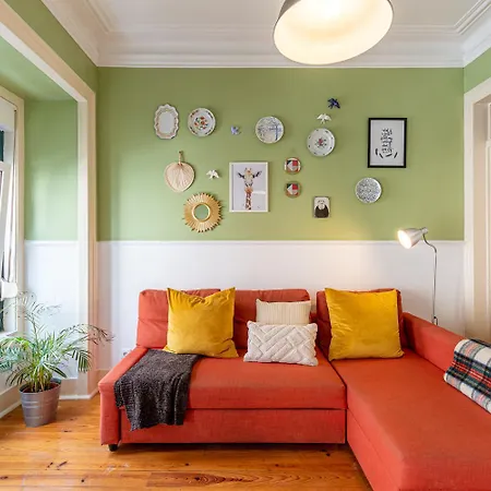 Apartment Spacious With Terrace At Graca Lisbon