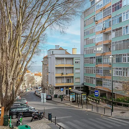 Spacious With Terrace At Graca Apartment *